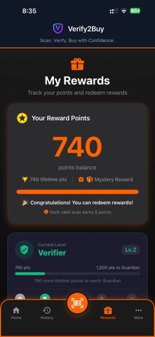 Verify2Buy screenshot