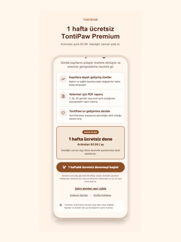 TontiPaw: Pet Care Diary iPad screenshot