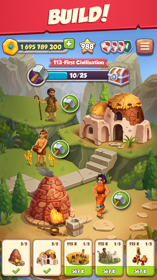 #1. Age of Coins: Master Of Spins (iOS) By: Kometa.Games