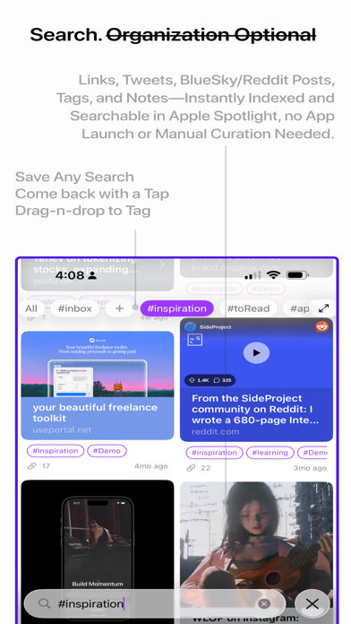 Bookmark App: DoubleMemory screenshot 3