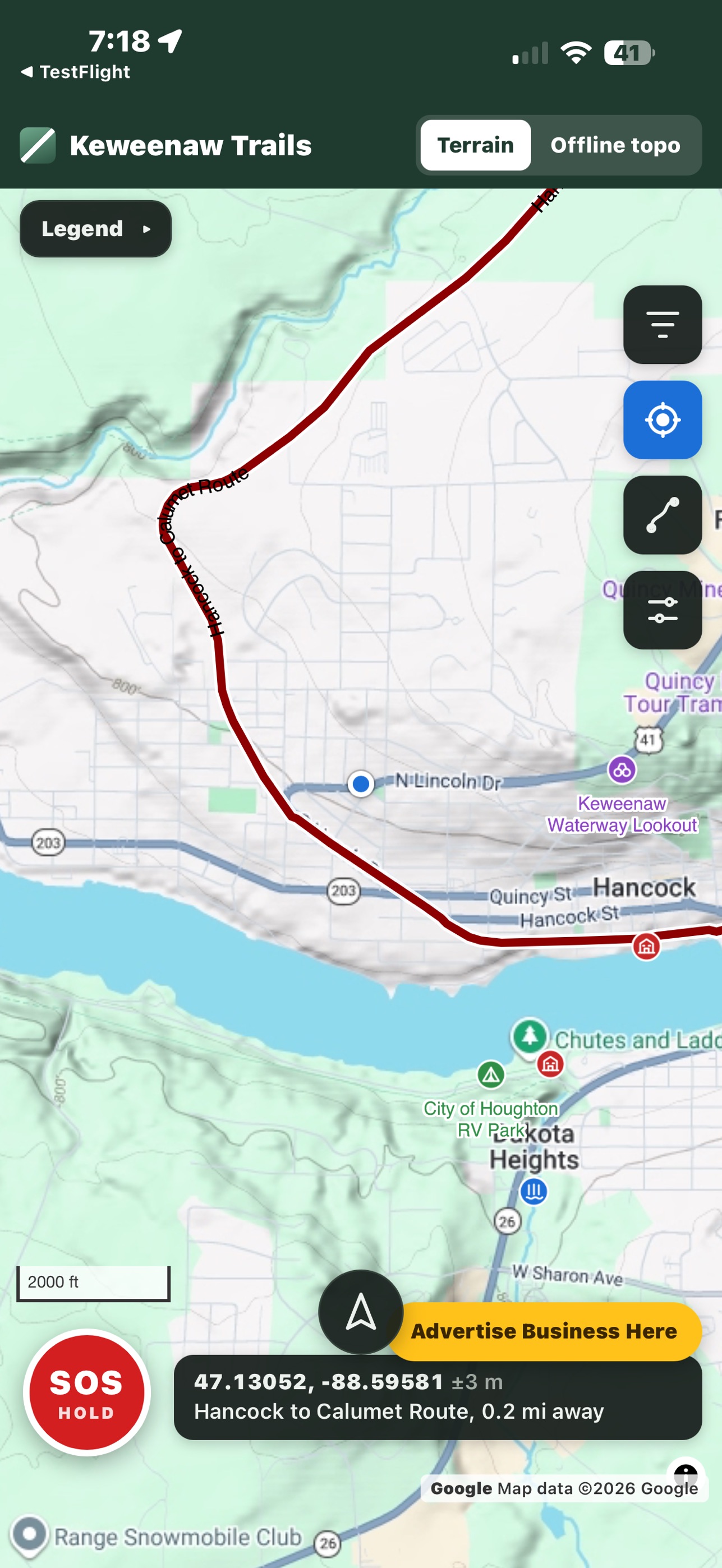 Screenshot 5 of Keweenaw Trails