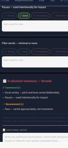 Club Speaker Toolkit screenshot