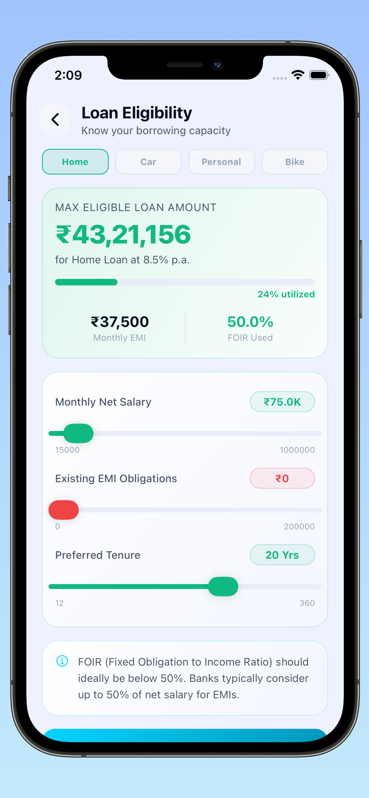EMI Calculator: All Loan Types