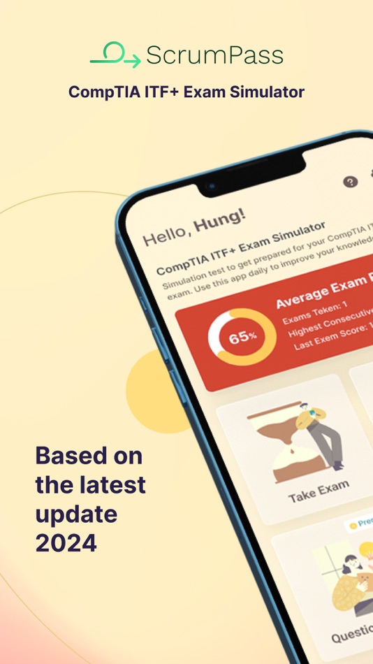 #1. CompTIA ITF Exam Simulator (iOS) Podle: Nguyen Duy Khanh