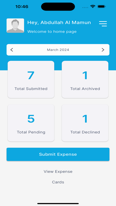 mXpense Screenshot