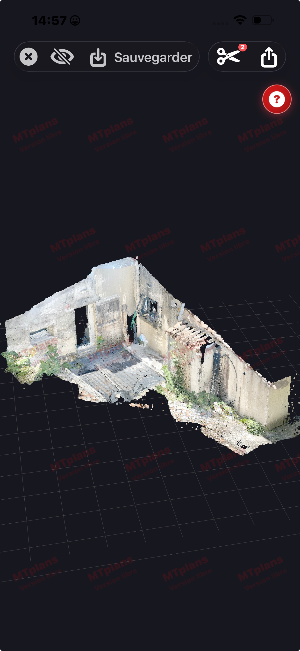 MTplans LiDAR Plan Point Cloud screenshot 8