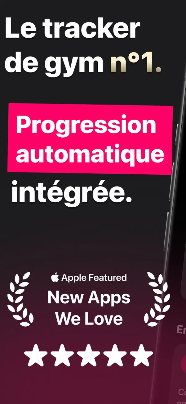 Screenshot #1 pour Liftin' - Gym Workout Tracker