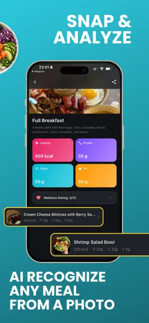Calorie Tracker - AI Food Log screenshot 2
