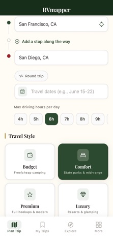 RVmapper.com screenshot