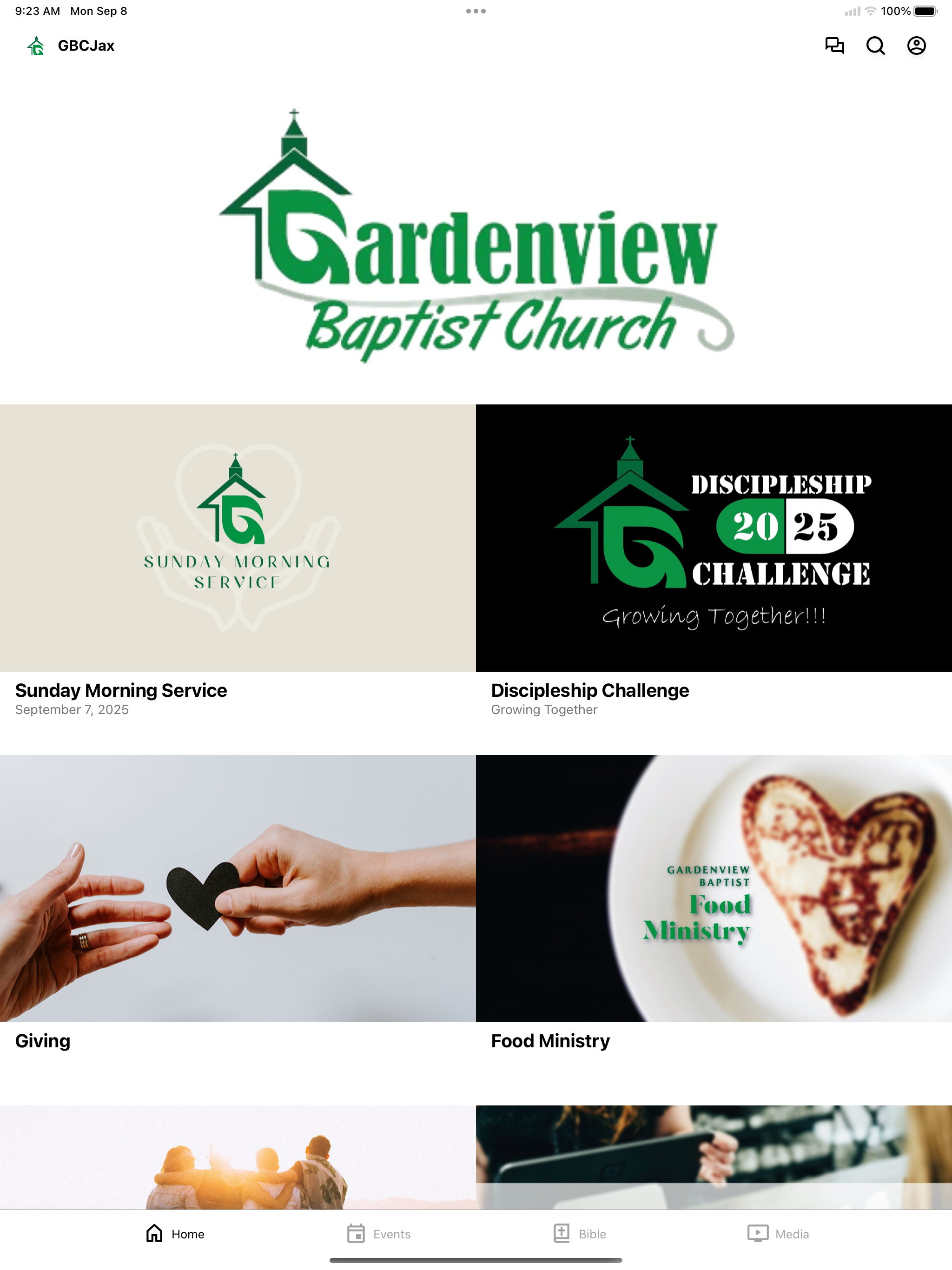 Gardenview Baptist Church screenshot 4