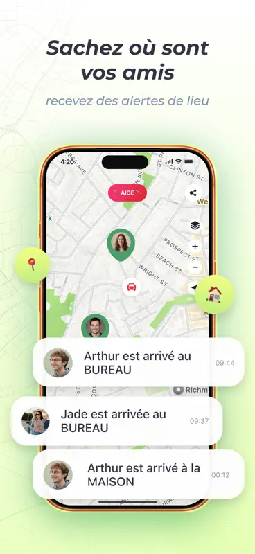 Localisation Telephone: RideUp screenshot 3 of 5