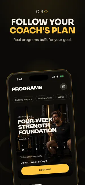 ORO: AI Calorie Counter & Gym screenshot 2
