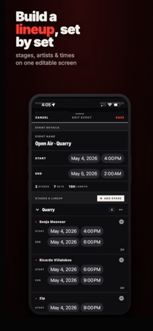 SetFlow - Stage Manager Screenshot 3 of 7