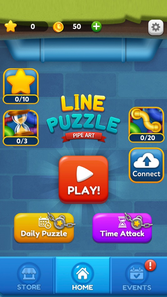 #1. Line Puzzle: Pipe Art (iOS) By: BitMango, Inc.