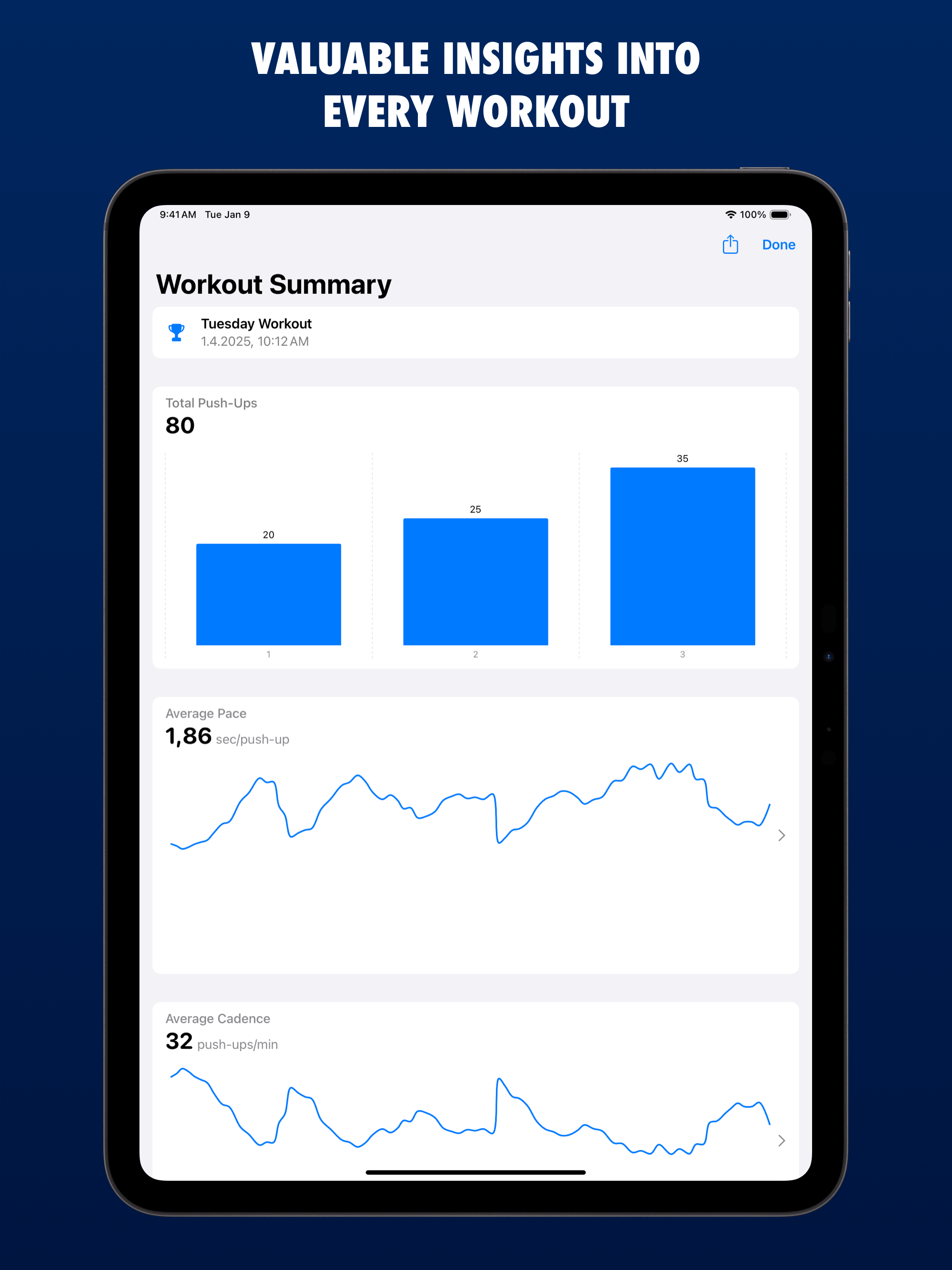 Pushup Tracker: Club Pushanova