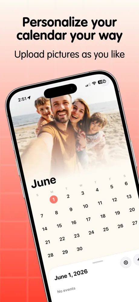 Frames: Photo Calendar App 照片日历应用截图