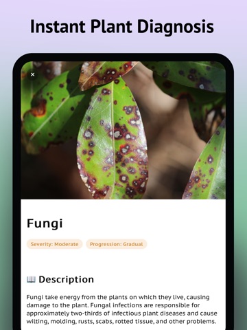 Diagnose Plant Problems App iPad screenshot