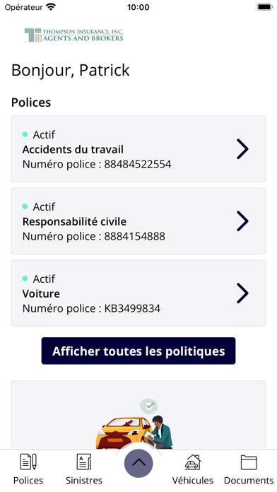 Screenshot #2 pour Thompson Insurance Mobile