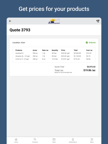 Farmers Cooperative Portal iPad screenshot