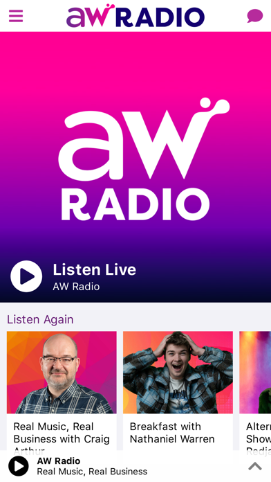AW Radio Screenshot