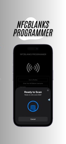 NFCBlanks iPhone screenshot