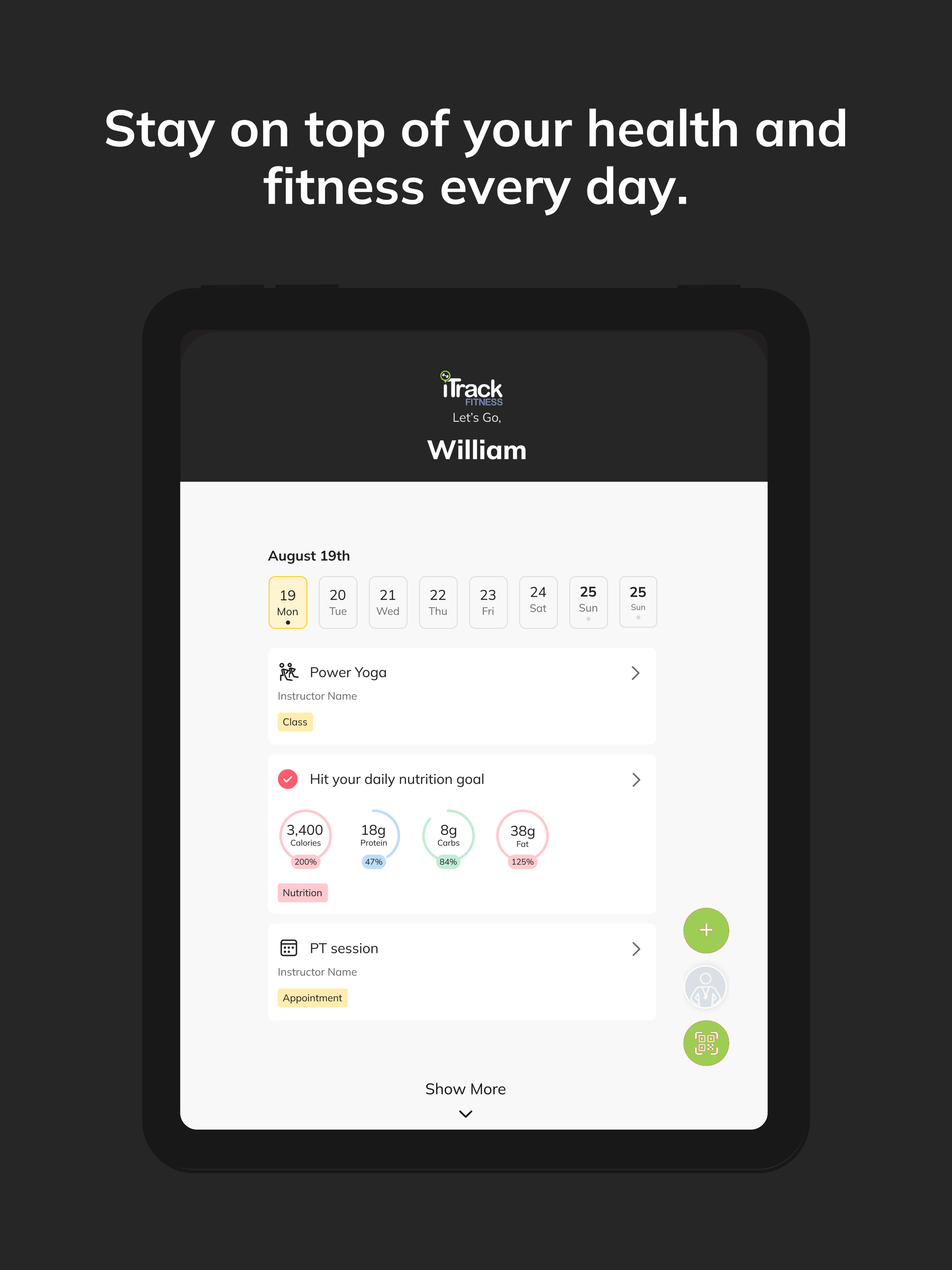 ITRACK FITNESS screenshot 8