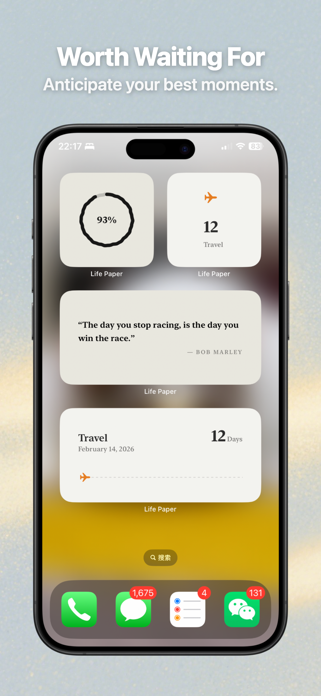 Life Paper: Visualizing Time Screenshot 3 of 3