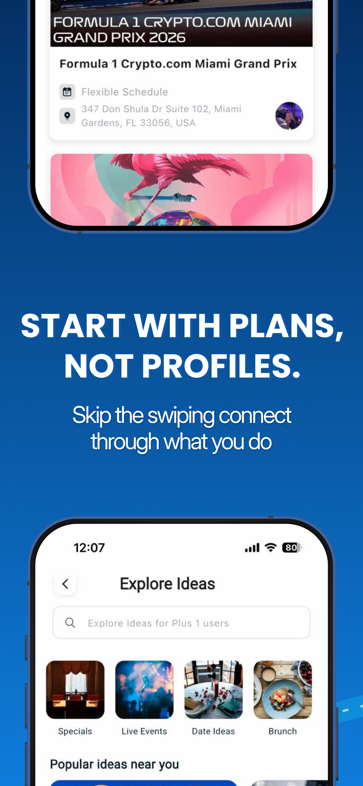 Plus 1: Social App