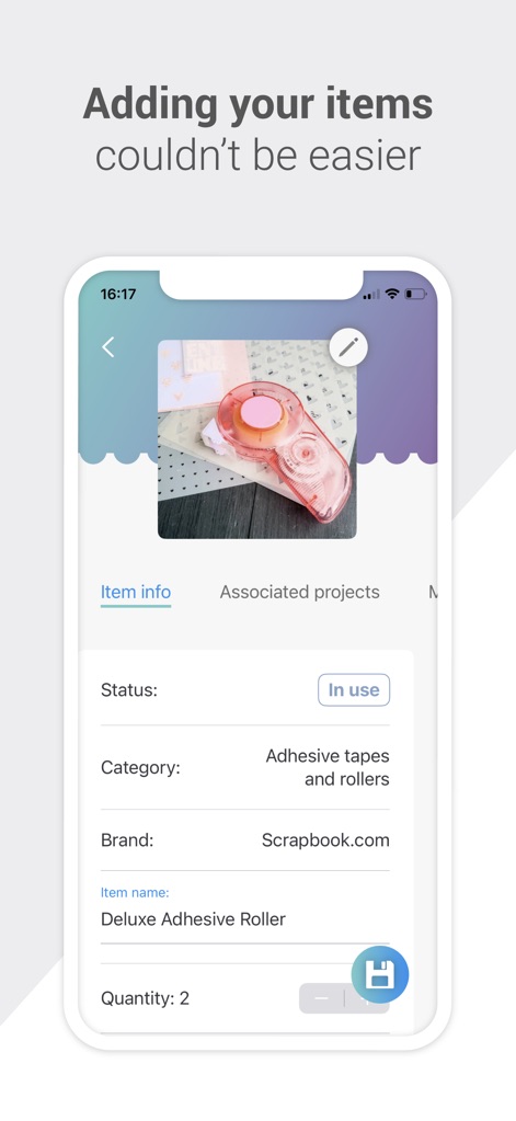 Easy Stash | Scrapbook & DIY - App de Utilidades | MWM