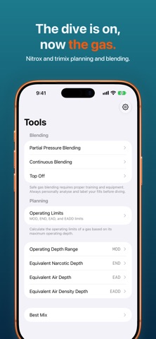 Gas Manager: Nitrox & Trimix Screenshot 1 of 6
