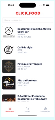 Click Food screenshot
