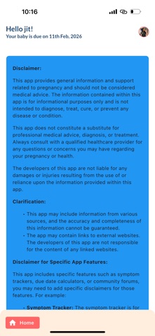 Womb Pregnancy Companion screenshot