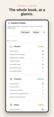 fiche. recipe & costing Screenshot 6 of 6