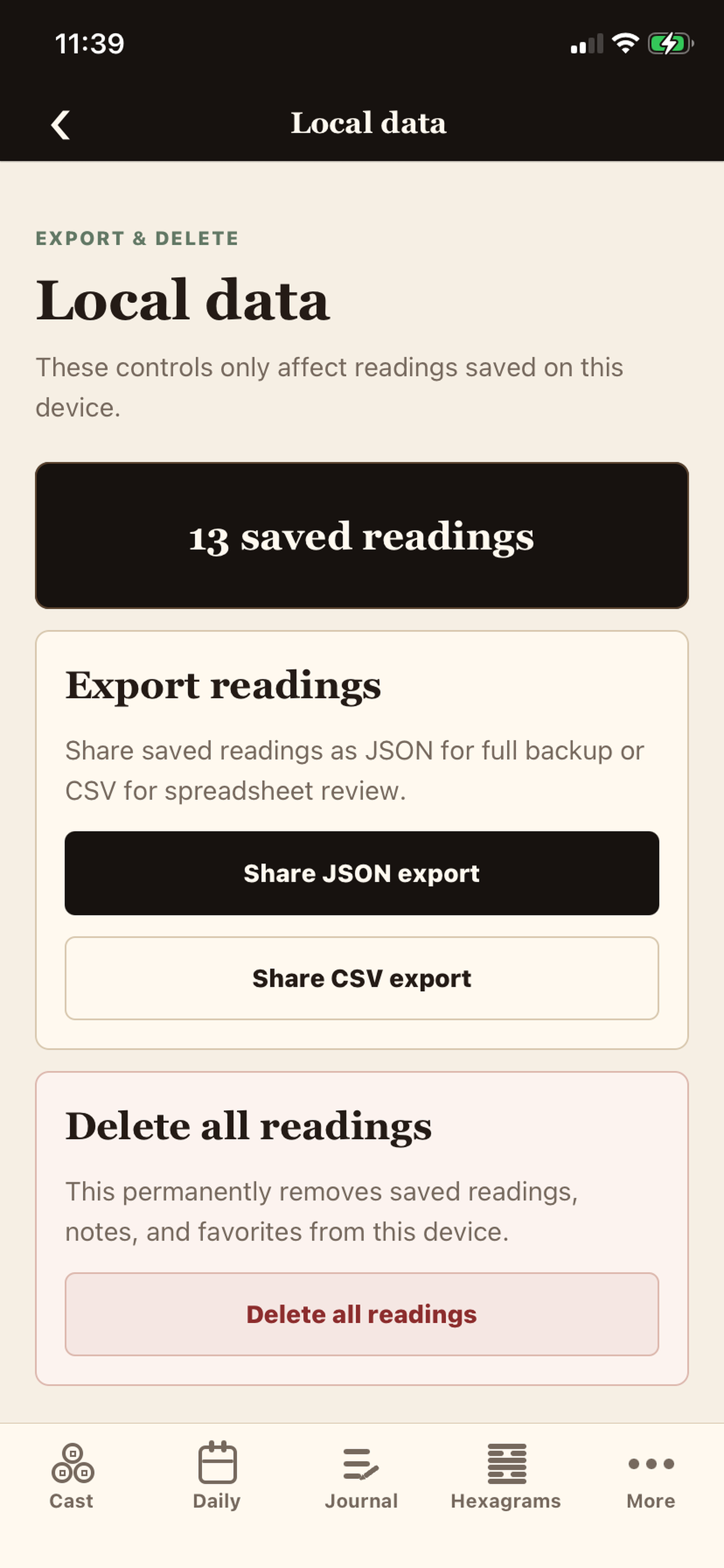 I Ching Oracle Space screenshot 8