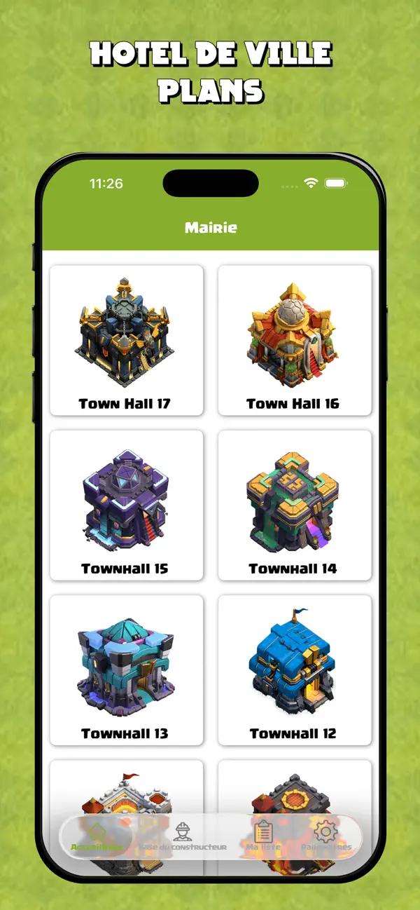 Screenshot #1 pour Map Layout for Clash of Clans