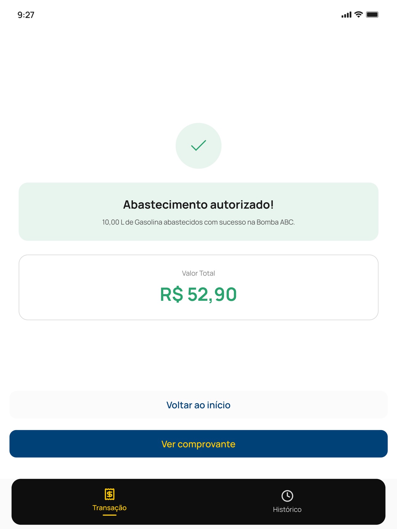 Screenshot 6 of MaxiFrota Bomba Interna