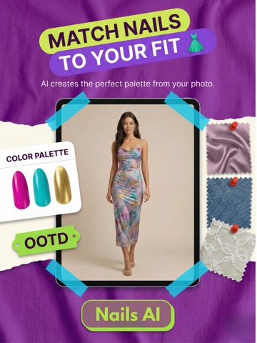 Nails AI: Virtual Try On Salon iPad screenshot