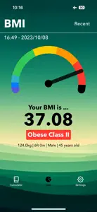 BMI Calculator & Tracker App screenshot #6 for iPhone