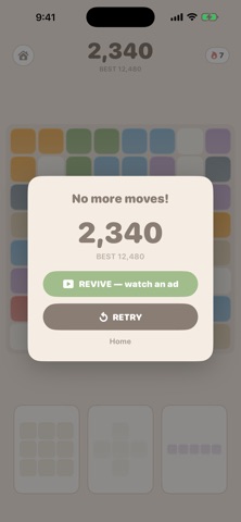 Cozy Block Puzzle - Cobblewick iPhone screenshot