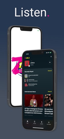 Z106.3 Screenshot 1 of 5