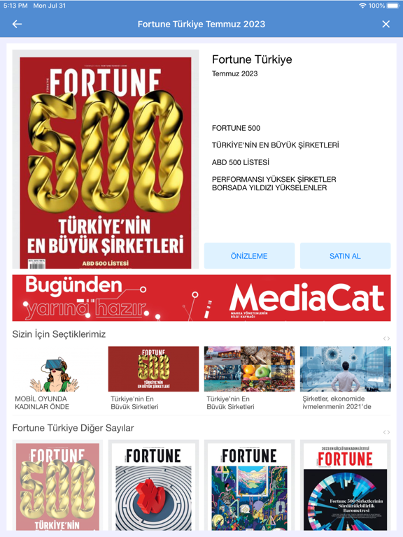 Screenshot #5 pour dMags Dijital Dergi Platformu