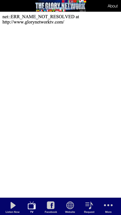 The Glory Network iPhone screenshot 2 - Music app