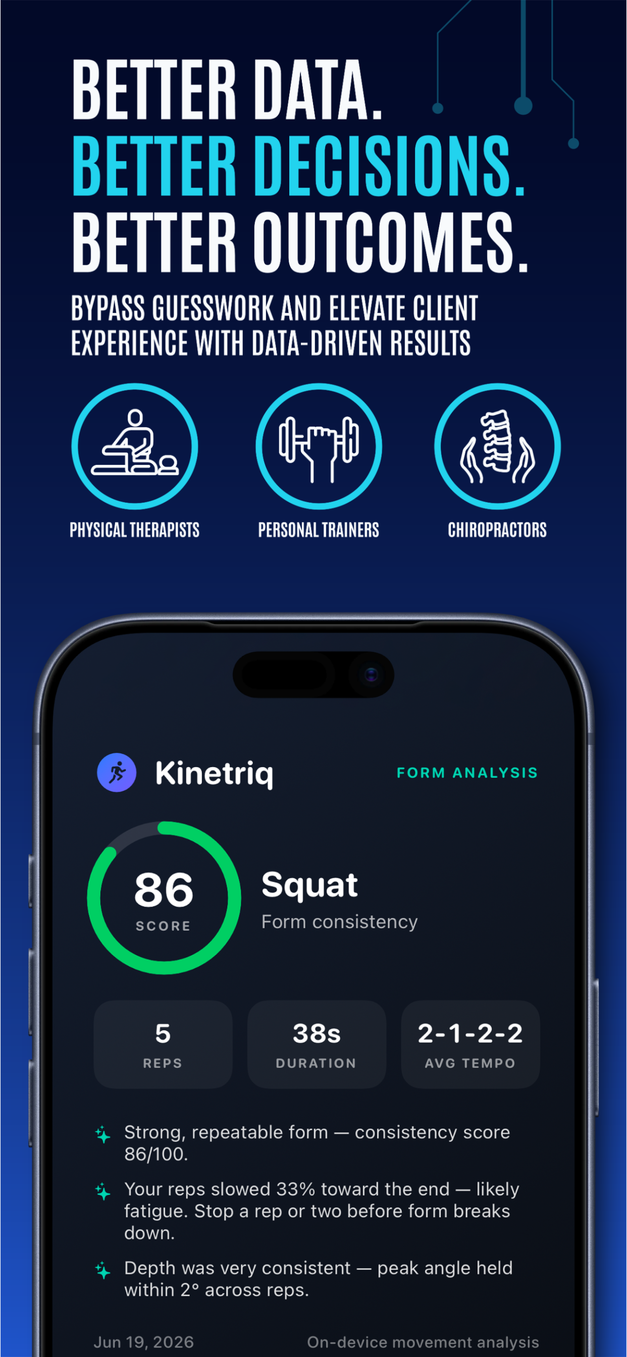 Kinetriq screenshot 3