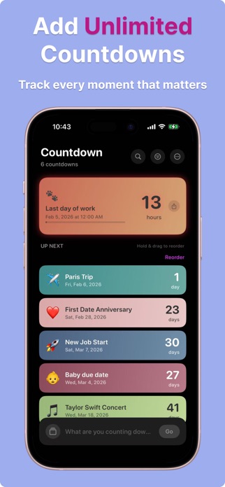 Countdown: Event Timer Screenshot 1 of 6