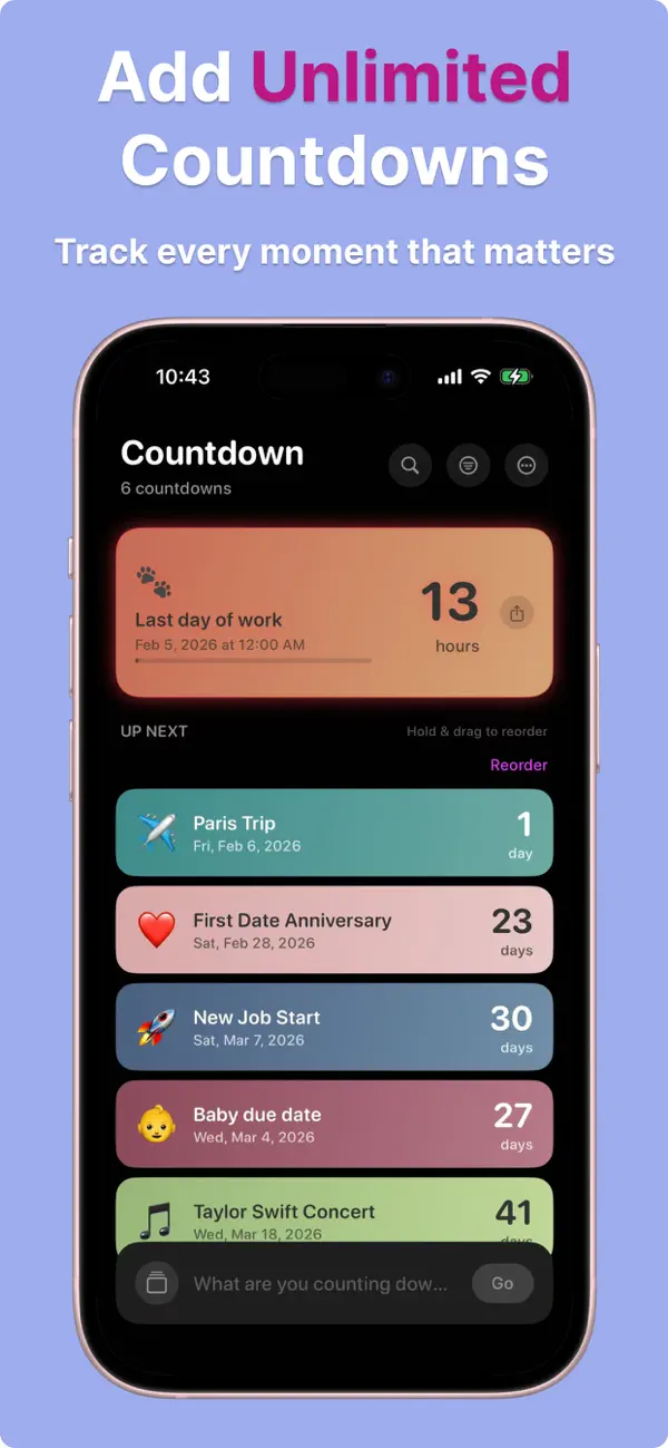 #1. Countdown: Event Timer (iOS) Göre: 志琼 羊
