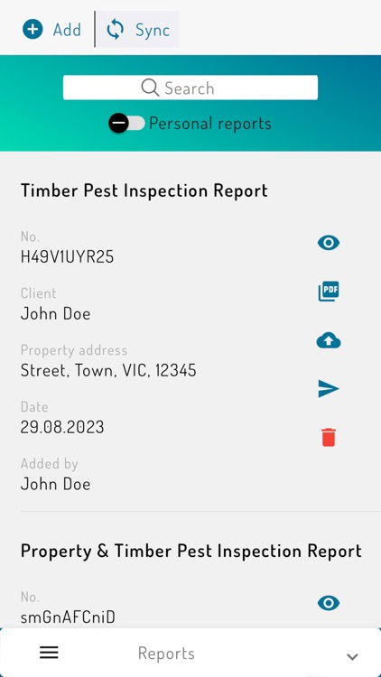Report Systems Portal