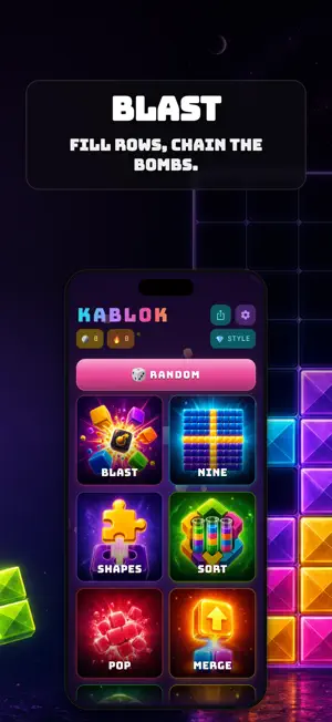 KaBlok: Block Puzzle Arcade screenshot 2
