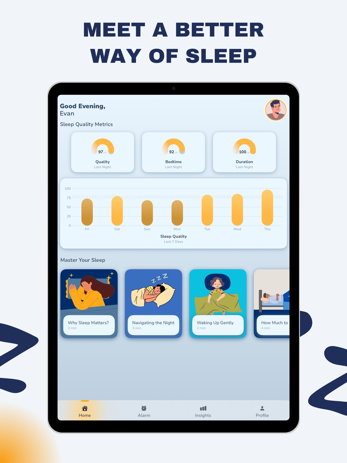 Sleep Tracking - Wakey ipad screenshot 2