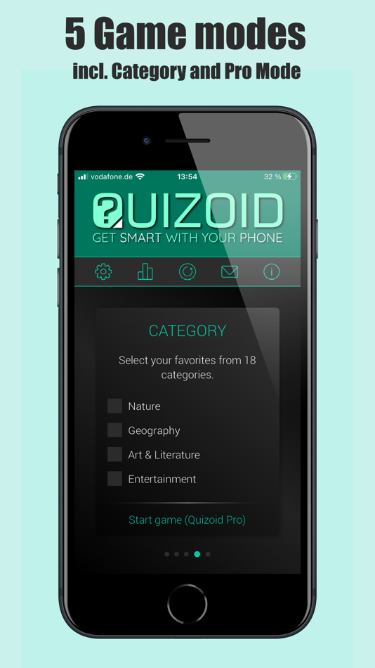 #4. Quizoid: Offline Trivia Quiz (iOS) 由: Richard Raue