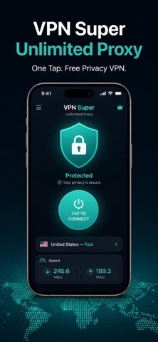 VPN Super Unlimited Proxy Screenshot 1 of 6